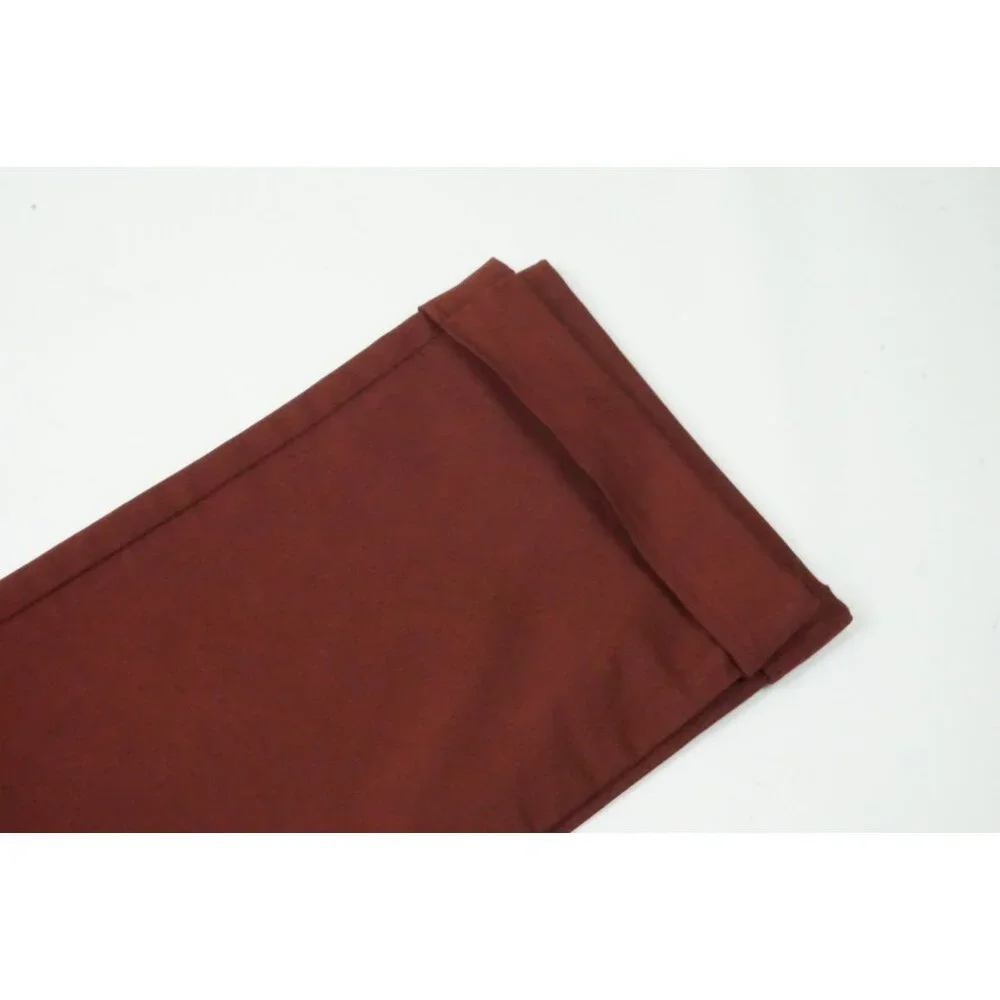 Eidos Tinto Solid Red Cotton Blend Mens Casual Pants Sz 48R Brand New